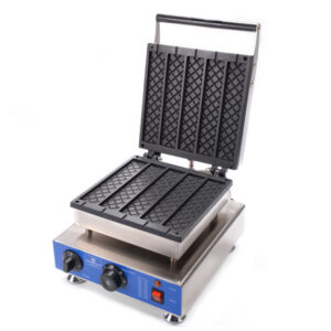 الة وافل مستطيل 5 قطع من جولدن آيس