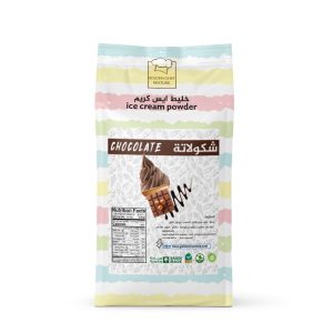 بودر ايس كريم نكهة الشوكولاتة