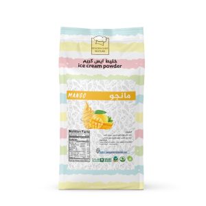 بودر ايس كريم نكهة المانجو