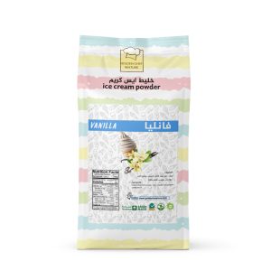 بودر ايس كريم نكهة الفانيليا