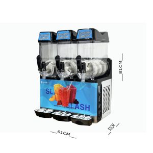 ماكينة سلاش 3 حوض 12 لتر