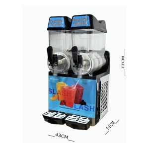 ماكينة سلاش 2 حوض  12 لتر