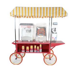 Golden Ice Popcorn Cart and Juice Equipment