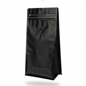 كيس تعبئة اسود سعة نصف كيلو مع سحاب وفلتر