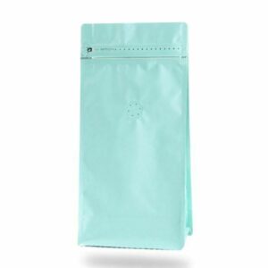 كيس تعبئة أزرق سعة نصف كيلو مع سحاب وفلتر