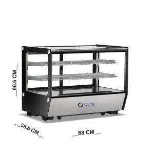 ثلاجه عرض على الطاولة 88 سم سعة 160 لتر