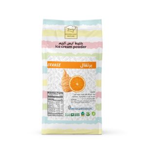 بودر ايس كريم نكهة البرتقال