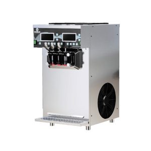 ماكينة ايس كريم على الطاولة بشاشتين إنتاجية 48 لتر في الساعة