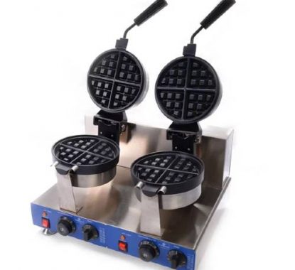 جهاز وافل دائري مزدوج