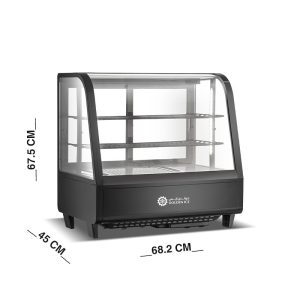 ثلاجة عرض علي الطاولة 70 سم 100 لتر