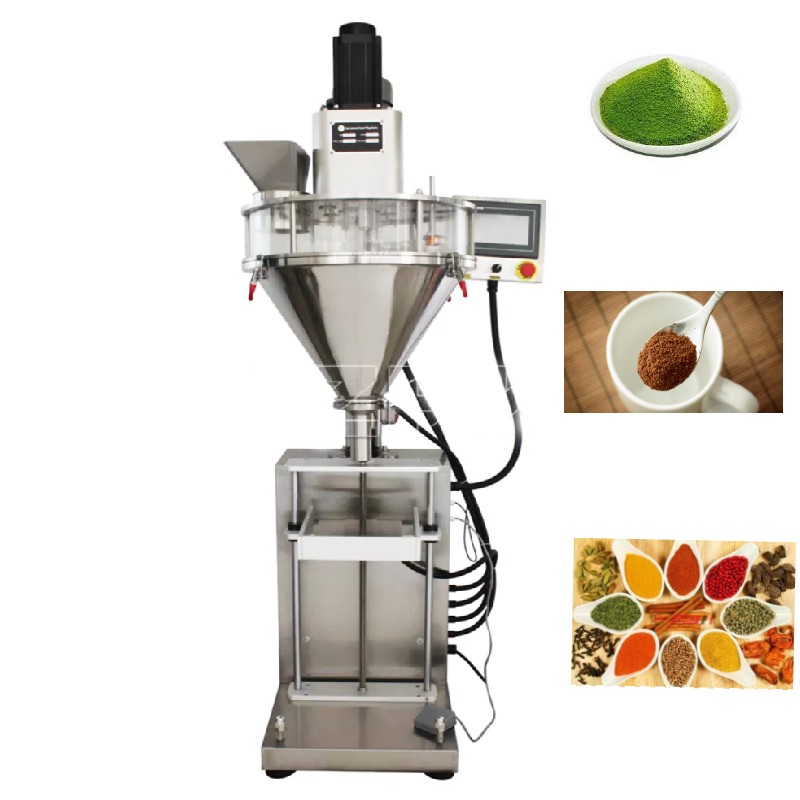 ماكينة تعبئة بودرة نصف اوتوماتيك