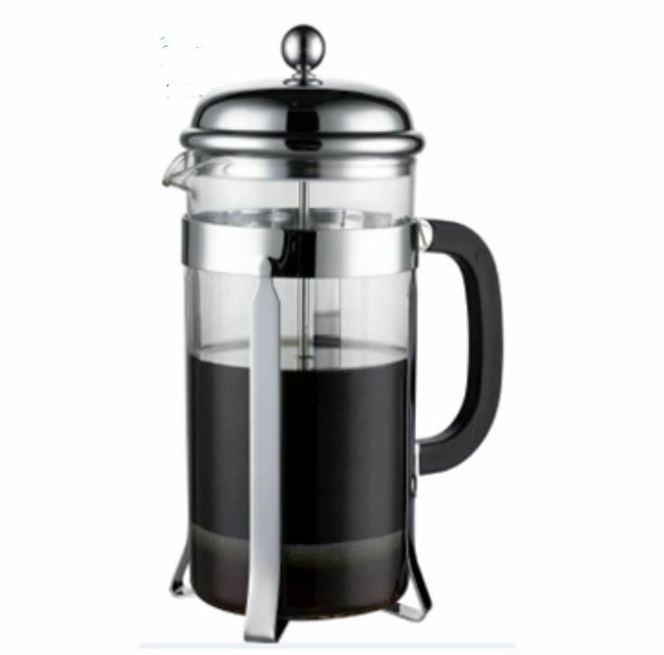 وعاء قهوة زجاجي فرنسي