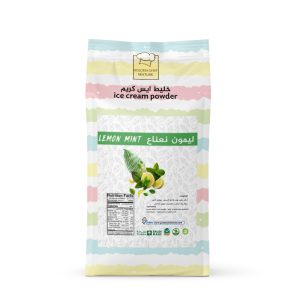 بودر ايس كريم نكهة ليمون نعناع