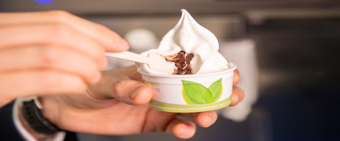 بودرة آيس كريم فانيليا وطريقة استخدامها مع جولدن آيس