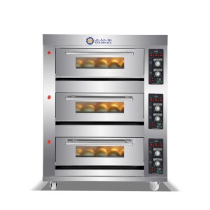 فرن بالكهرباء 3 دور 6 صينية متعدد الاستخدامات