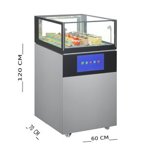 ثلاجة كيك وجاتو 60 سم