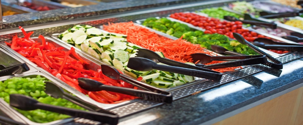 ثلاجة سلطات المطاعم