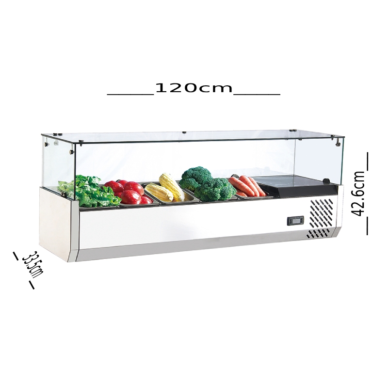 ثلاجة سلطات المطاعم