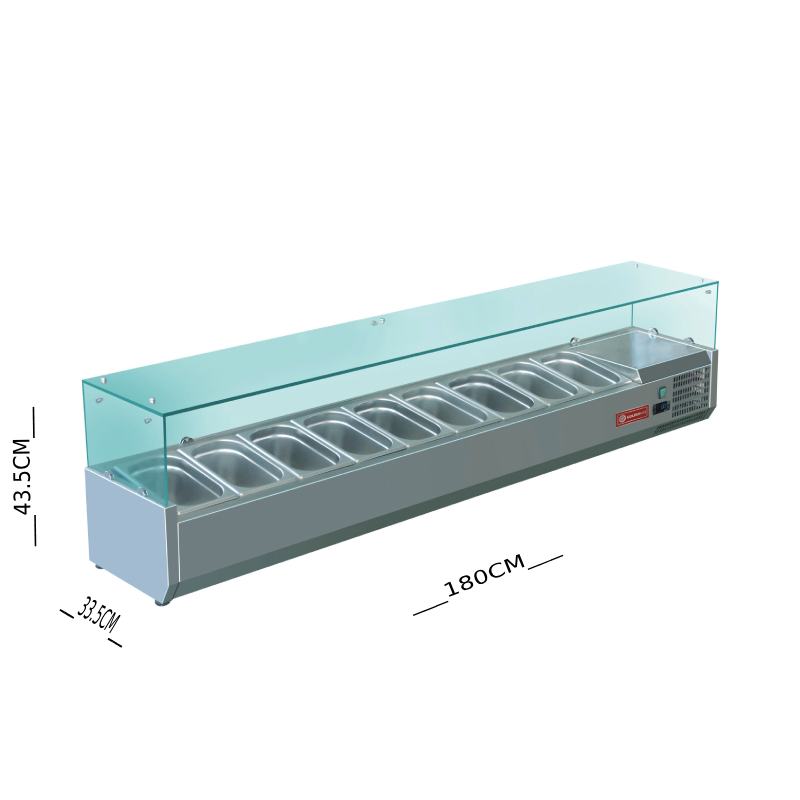 ثلاجات عرض مطاعم