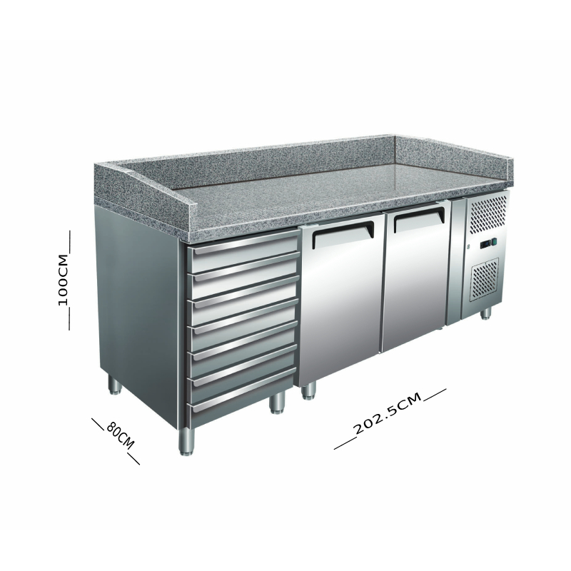 ثلاجات عرض مطاعم