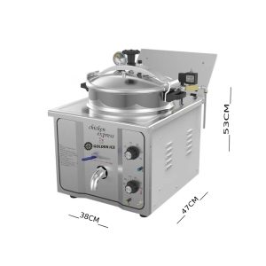 قلاية دجاج بروستد كهربائية 10 لتر سعة 2 دجاجة