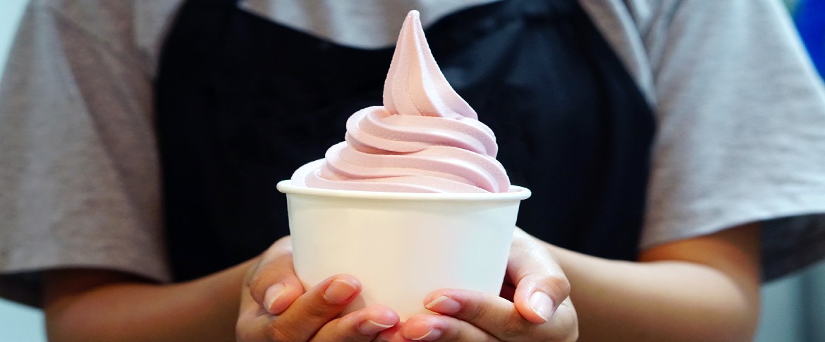 ماكينة الايس كريم للمحلات الجديدة في متجر جولدن آيس