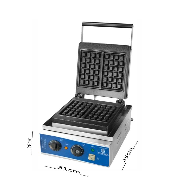 ماكينة وافل قطعتين