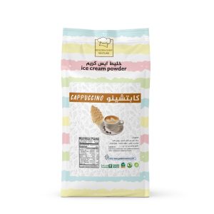 خليط ايس كريم نكهة الكابتشينو
