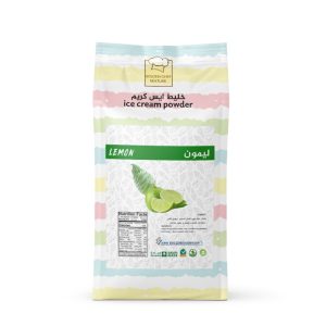 خليط ايس كريم نكهة الليمون
