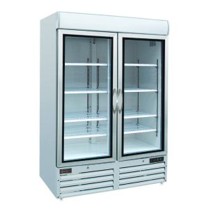 فريزر 2 باب أبيض سعة 1079 لتر