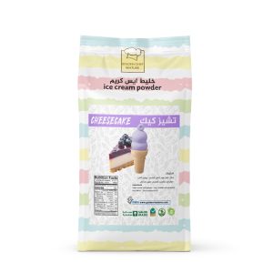 بودر ايس كريم نكهة تشيز كيك