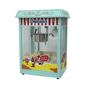 آلة صنع الفشار لون فيروزي من جولدن ايس