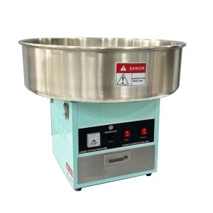 آلة غزل بنات لون فيروزي