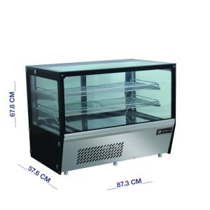 ثلاجة عرض علي الطاولة 90 سم