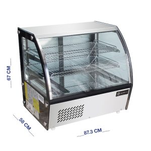 ثلاجة عرض علي طاولة 90 سم