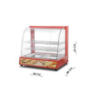 حافظة مخبوزات تسخين 38 سم