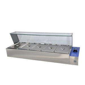 سخان بان ماري 5 أحواض مقاس 1/4 GN