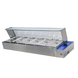 سخان بان ماري 6 أحواض مقاس 1/4 GN