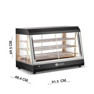 حافظة تسخين وعرض المخبوزات 136 لتر