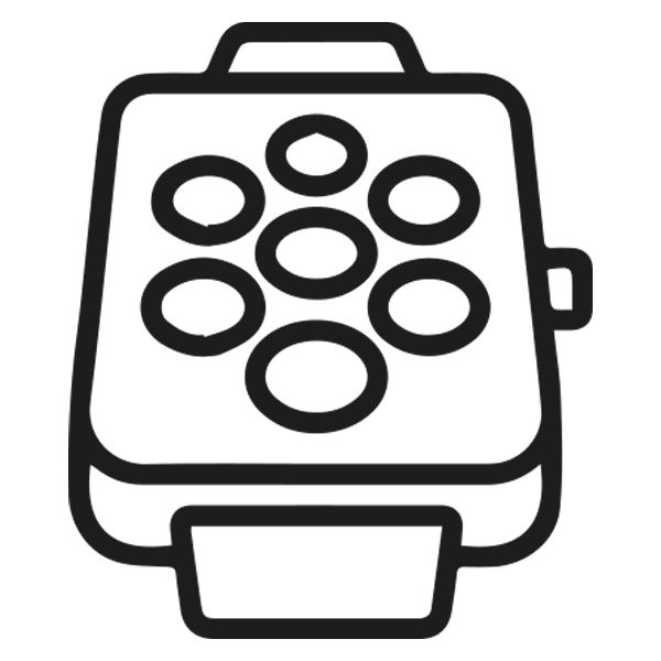 ماكينات الوافل-الكريب-البان كيك