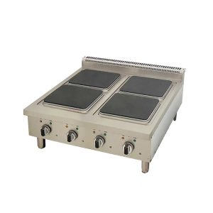 موقد 4 شعلة كهرباء علي طاولة